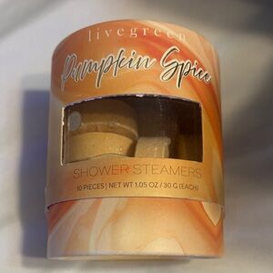 Livegreen Pumpkin Spice Shower Steamers